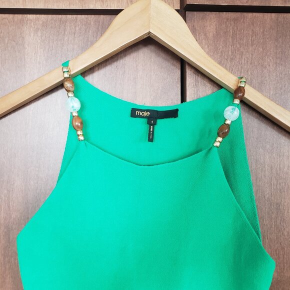 maje beaded halter top - Picture 3 of 7